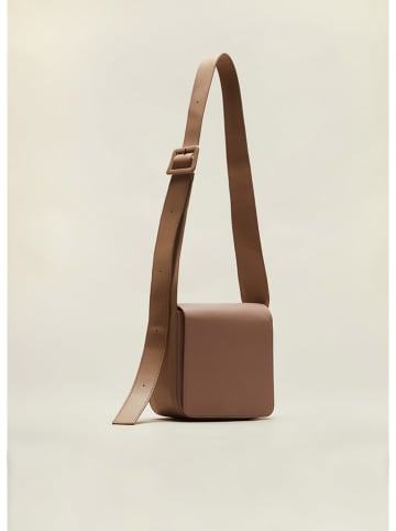 STEFANEL Umhängetasche in Rosa/ Hellbraun - (B)19 x (H)19 x (T)9 cm