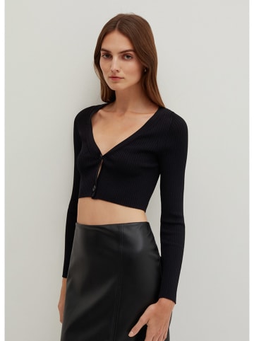 STEFANEL Cardigan in Schwarz