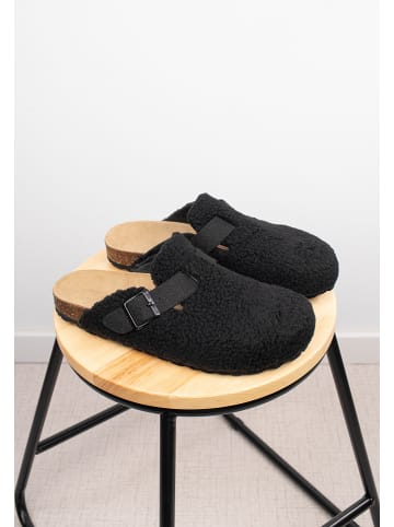 billowy Clogs in Schwarz