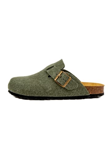 billowy Clogs in Grün