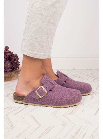 billowy Clogs in Violett