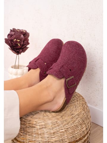billowy Clogs in Beere