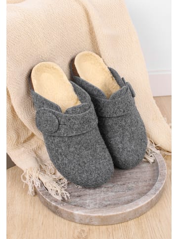 billowy Clogs in Anthrazit