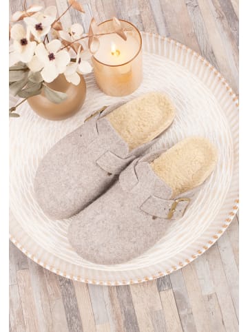 billowy Clogs in Grau
