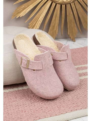 billowy Clogs in Rosa