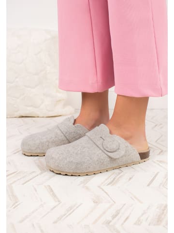 billowy Clogs in Grau