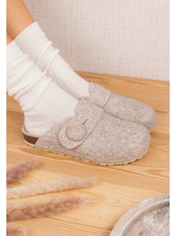billowy Clogs in Grau