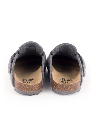 billowy Clogs in Grau