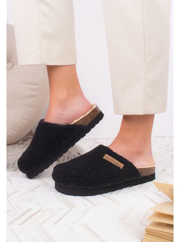 billowy Clogs in Schwarz