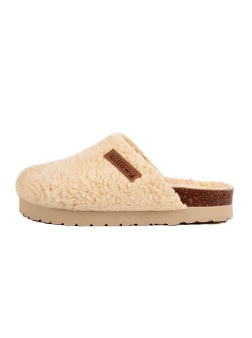 billowy Clogs in Creme