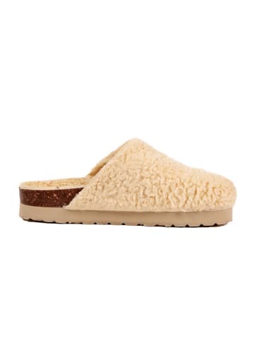 billowy Clogs in Creme