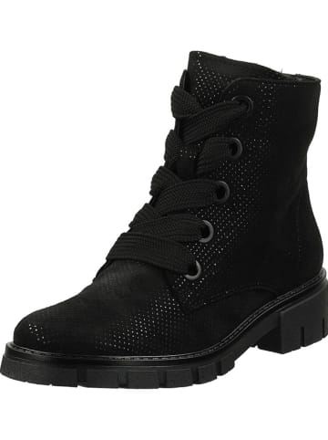 Ara Shoes Leder-Boots in Schwarz