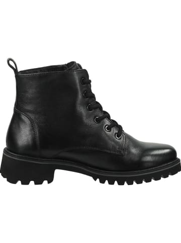 Ara Shoes Skórzane botki w kolorze czarnym