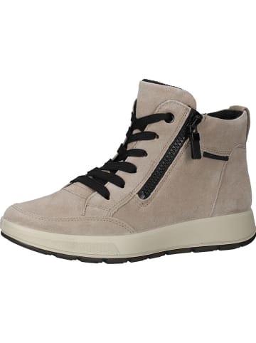 Ara Shoes Leren sneakers grijs