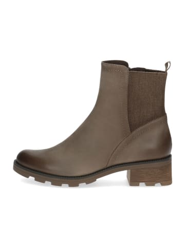 Caprice Leder-Stiefeletten in Braun