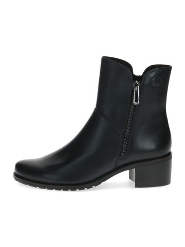 Caprice Leder-Stiefeletten in Dunkelblau