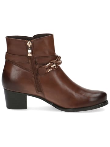Caprice Leder-Stiefeletten in Braun