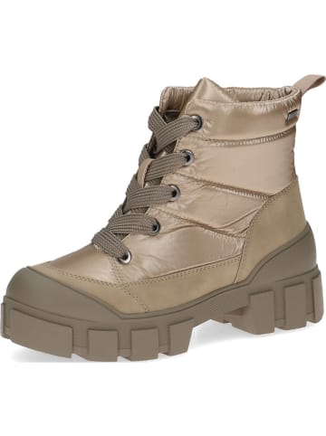 Caprice Boots in Beige