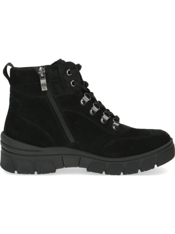 Caprice Leder-Boots in Schwarz