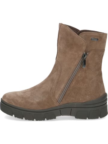 Caprice Leren boots lichtbruin