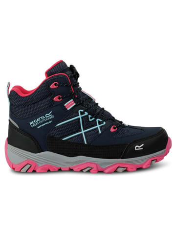 Regatta Wanderboots "Samaris III" in Dunkelblau/ Pink
