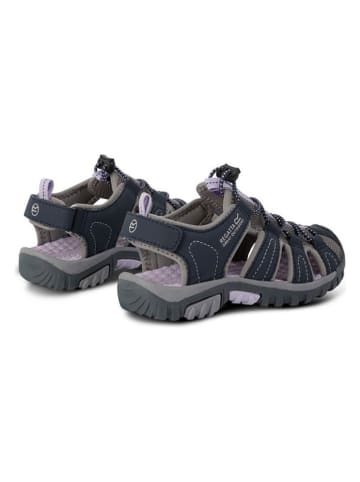 Regatta Halbsandalen ''Westshore'' in Beige/ Dunkelblau/ Lila