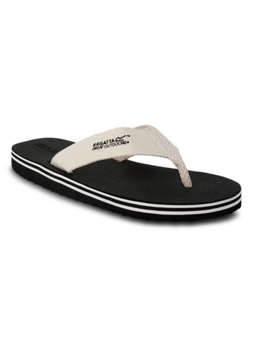 Regatta Teenslippers "Rico" zwart/crème