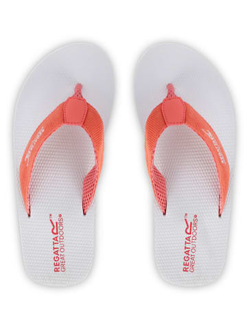 Regatta Teenslippers "Catarina" crème/oranje