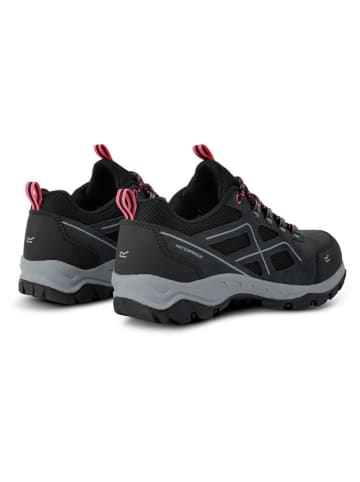 Regatta Leder-Wanderschuhe "Vendeavour" in Khaki/ Schwarz