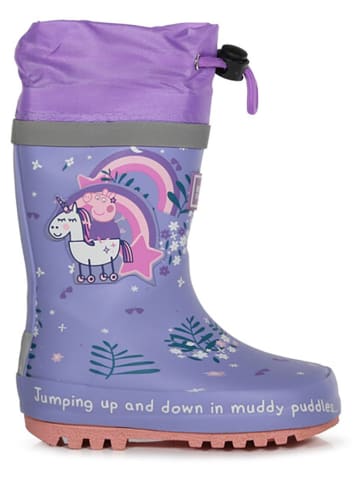 Regatta Kalosze "PeppaSplash Welly" w kolorze fioletowym