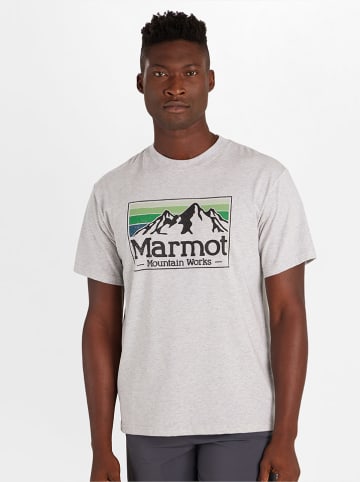 Marmot Shirt "Gradient" in Grau