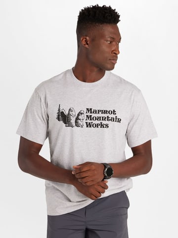 Marmot Koszulka w kolorze szarym