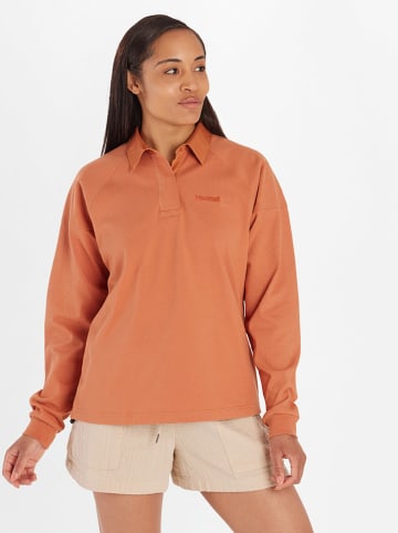 Marmot Sweatshirt "Rugby" in Orange