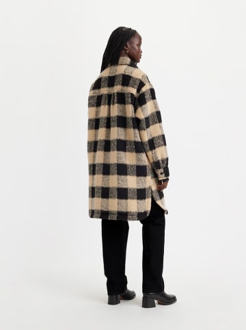 Levi´s Hemdmantel "Lola" in Beige/ Schwarz