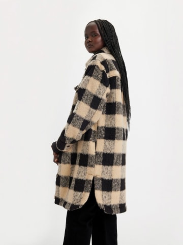 Levi´s Hemdmantel "Lola" in Beige/ Schwarz