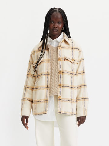 Levi´s Hemdjacke "Lola" in Beige/ Blau