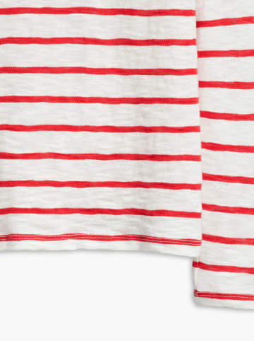 Levi´s Longsleeve "Margot" in Weiß/ Rot