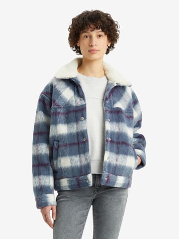 Levi´s Hemdjacke "90S" in Blau/ Weiß