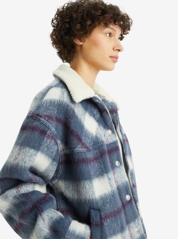 Levi´s Hemdjacke "90S" in Blau/ Weiß