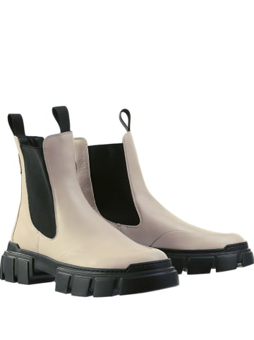 Högl Leren chelseaboots "Adventure" zwart/beige