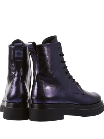 Högl Leren boots "Jay" donkerblauw