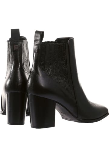 Högl Leder-Stiefeletten "Luke" in Schwarz