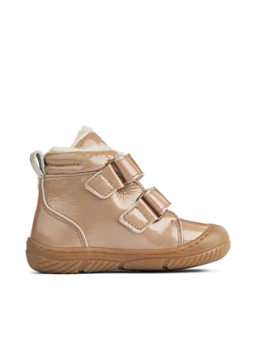 Wheat Leder-Winterboots in Beige