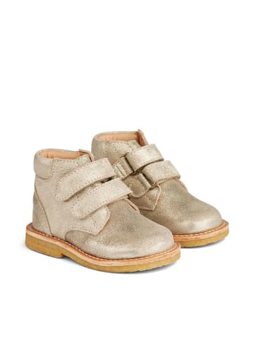 Wheat Leren boots goudkleurig