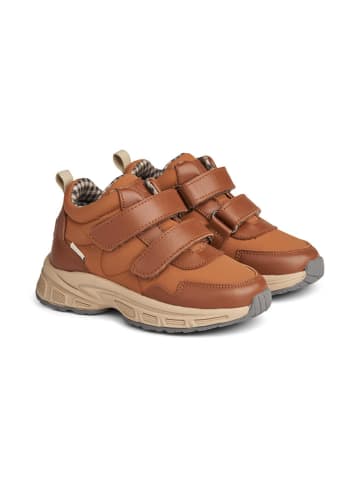 Wheat Leren sneakers lichtbruin