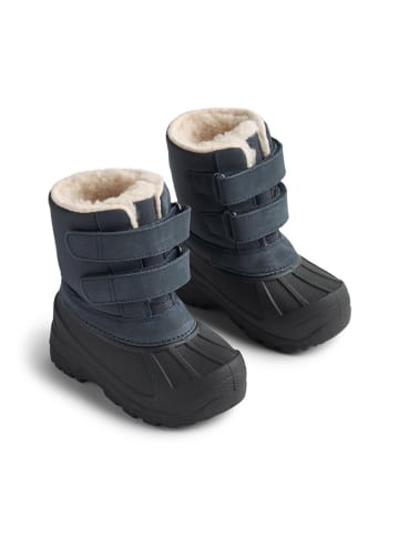 Wheat Winterboots in Dunkelblau/ Schwarz