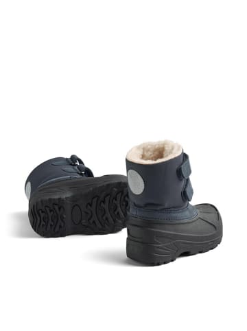Wheat Winterboots donkerblauw/zwart
