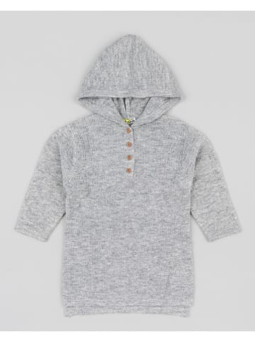 LOSAN Hoodiekleid in Grau