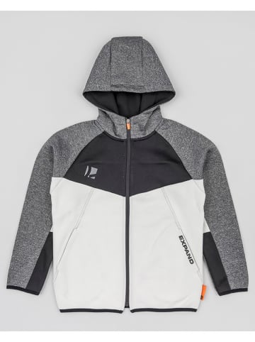 LOSAN Sweatjacke in Grau
