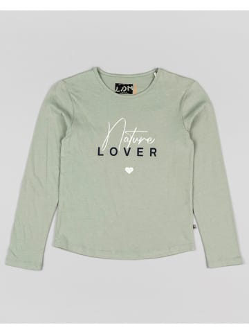 LOSAN Longsleeve in Hellgrün